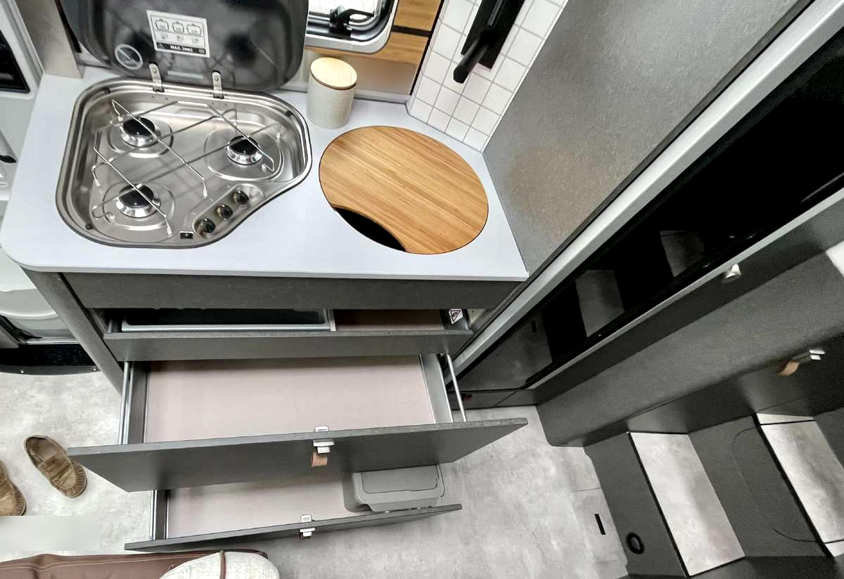 Ny Delintegreret autocamper Hymer MLT 580 4x4: billede 11