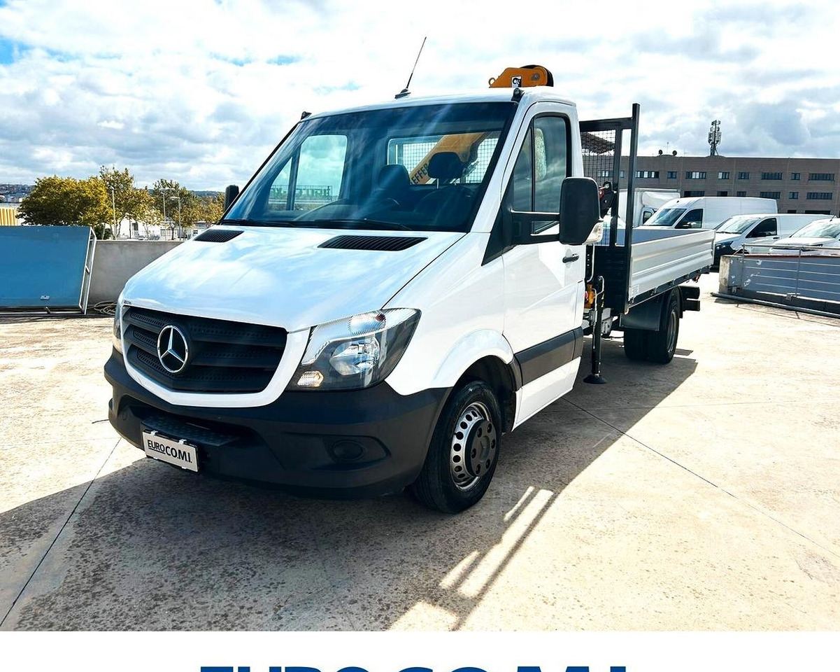 Mercedes Benz Sprinter 419 Cassone Fisso + Gru - Ladbil: billede 1 Mercedes Benz Sprinter 419 Cassone Fisso + Gru - Ladbil: billede 1