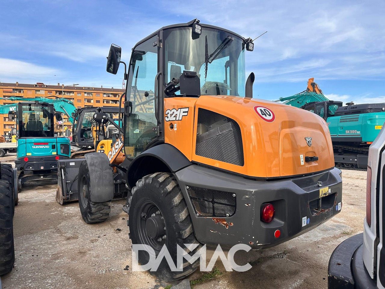 CASE 321F - Gummihjulslæsser: billede 3 CASE 321F - Gummihjulslæsser: billede 3