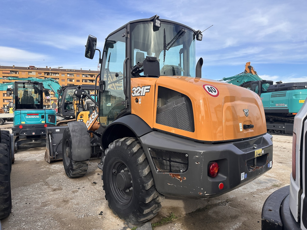 CASE 321F - Gummihjulslæsser: billede 3 CASE 321F - Gummihjulslæsser: billede 3