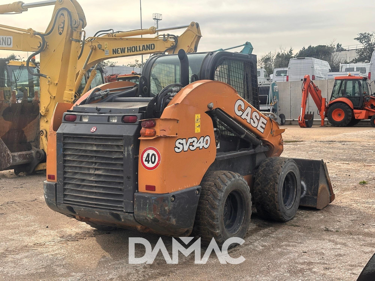 CASE SV340 - Skridstyret minilæsser: billede 5 CASE SV340 - Skridstyret minilæsser: billede 5