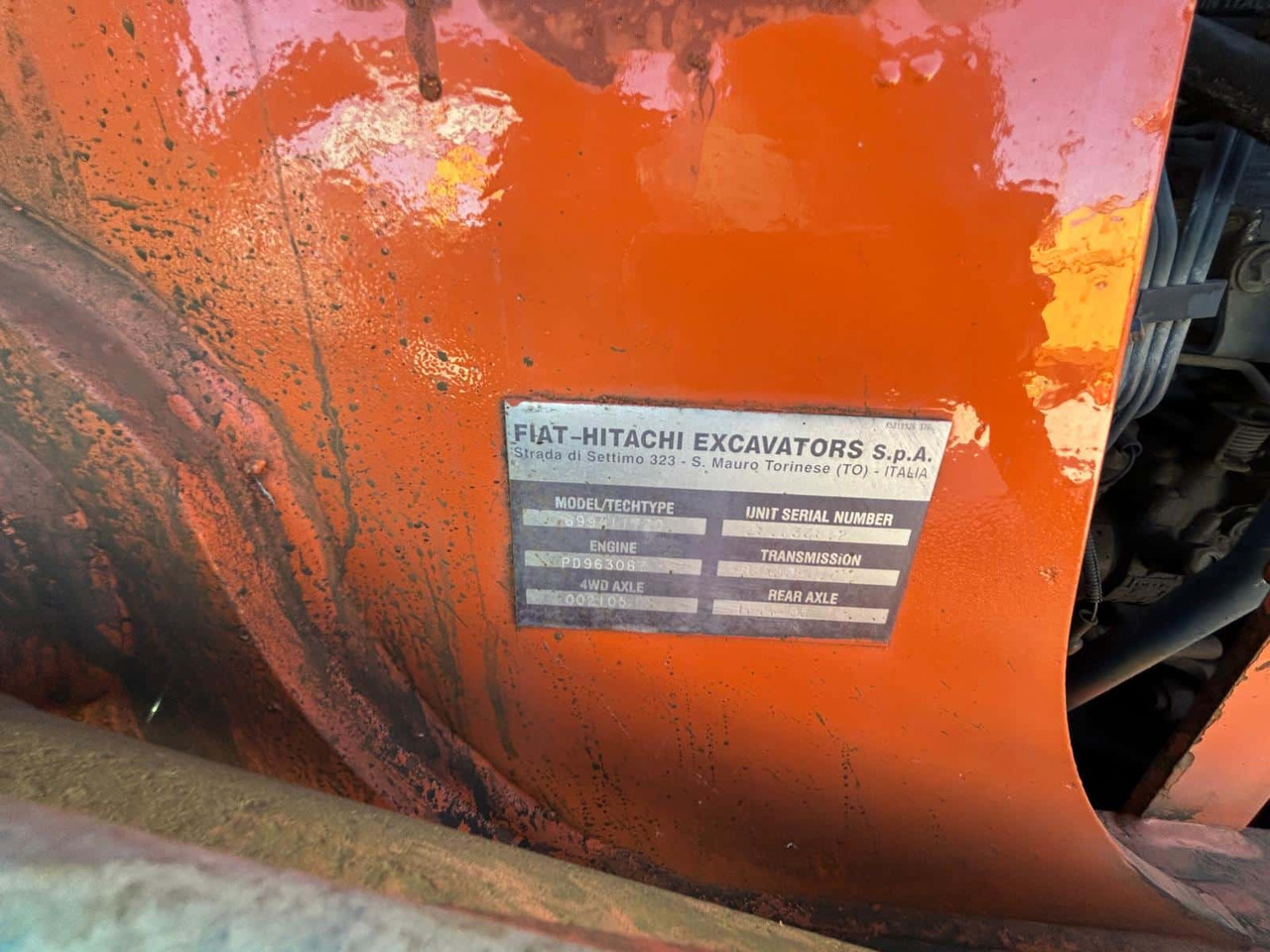 Gravelæssemaskine FIAT HITACHI FB100: billede 9