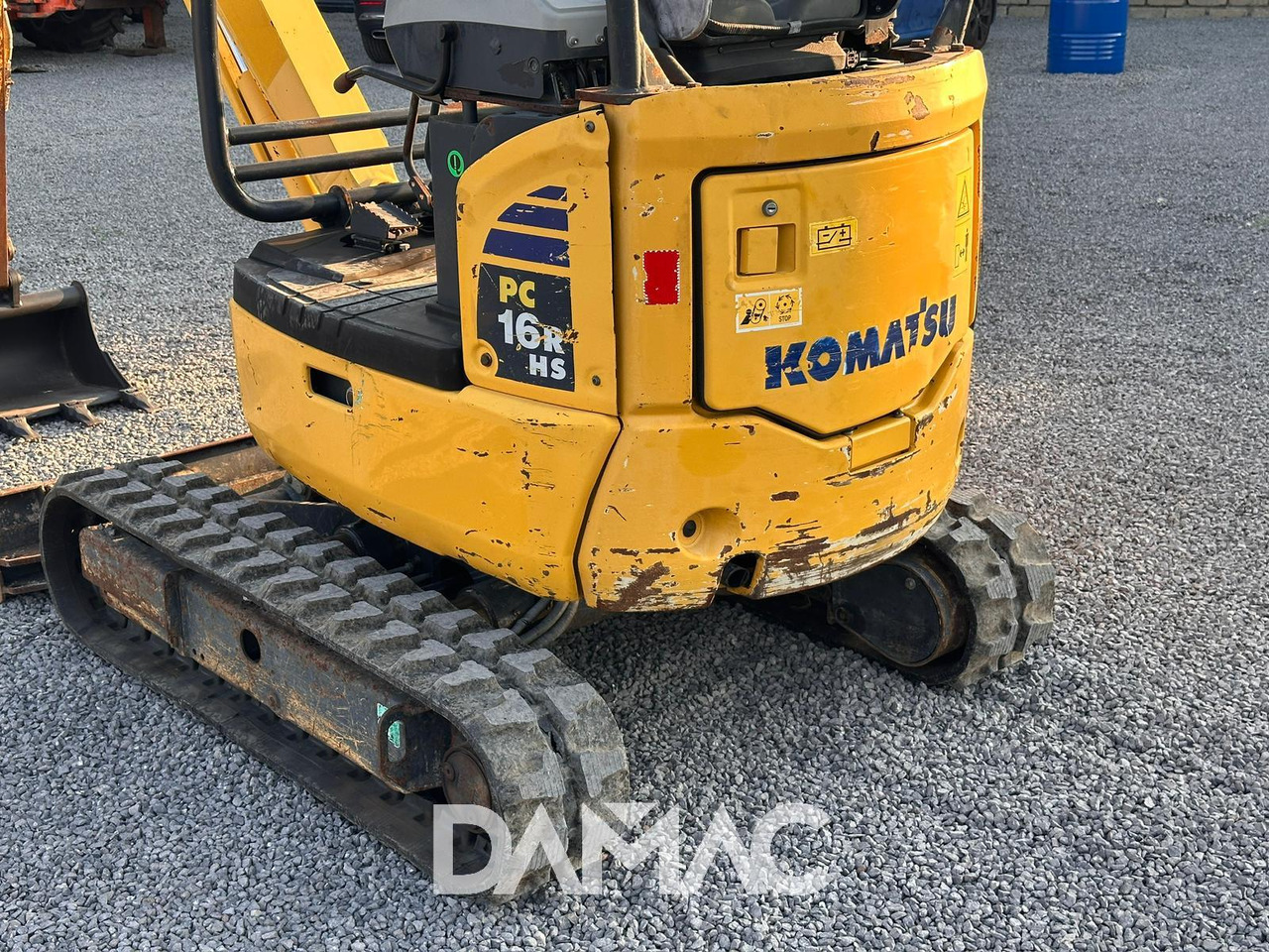KOMATSU PC16R-3HS - Minigravemaskine: billede 5 KOMATSU PC16R-3HS - Minigravemaskine: billede 5