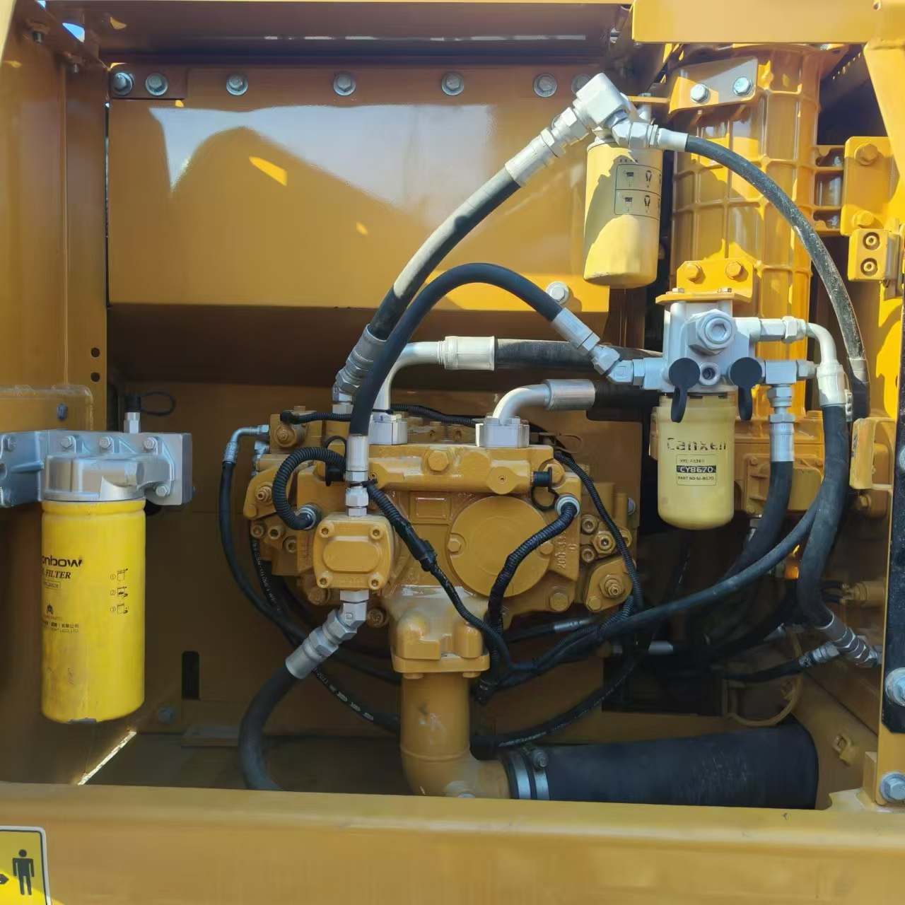 Bæltegravemaskine CATERPILLAR 323D: billede 15