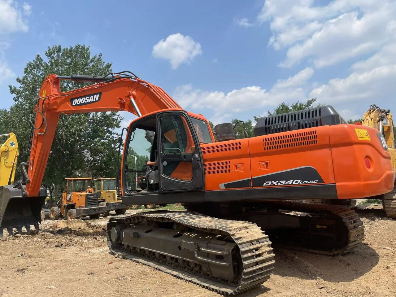 DOOSAN DX340 - Bæltegravemaskine: billede 4 DOOSAN DX340 - Bæltegravemaskine: billede 4
