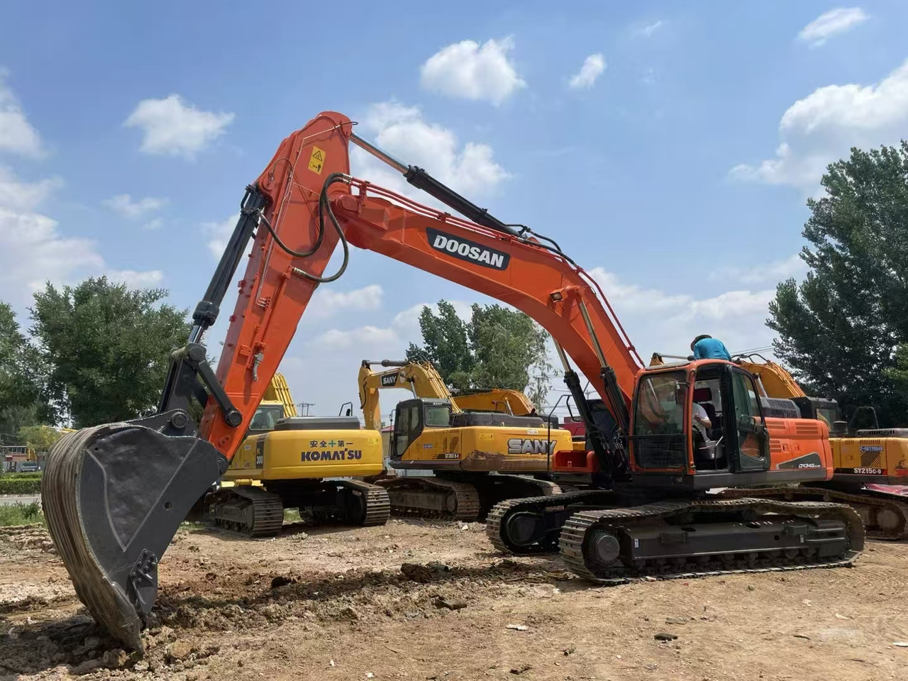 DOOSAN DX340LC-9C - Bæltegravemaskine: billede 2 DOOSAN DX340LC-9C - Bæltegravemaskine: billede 2