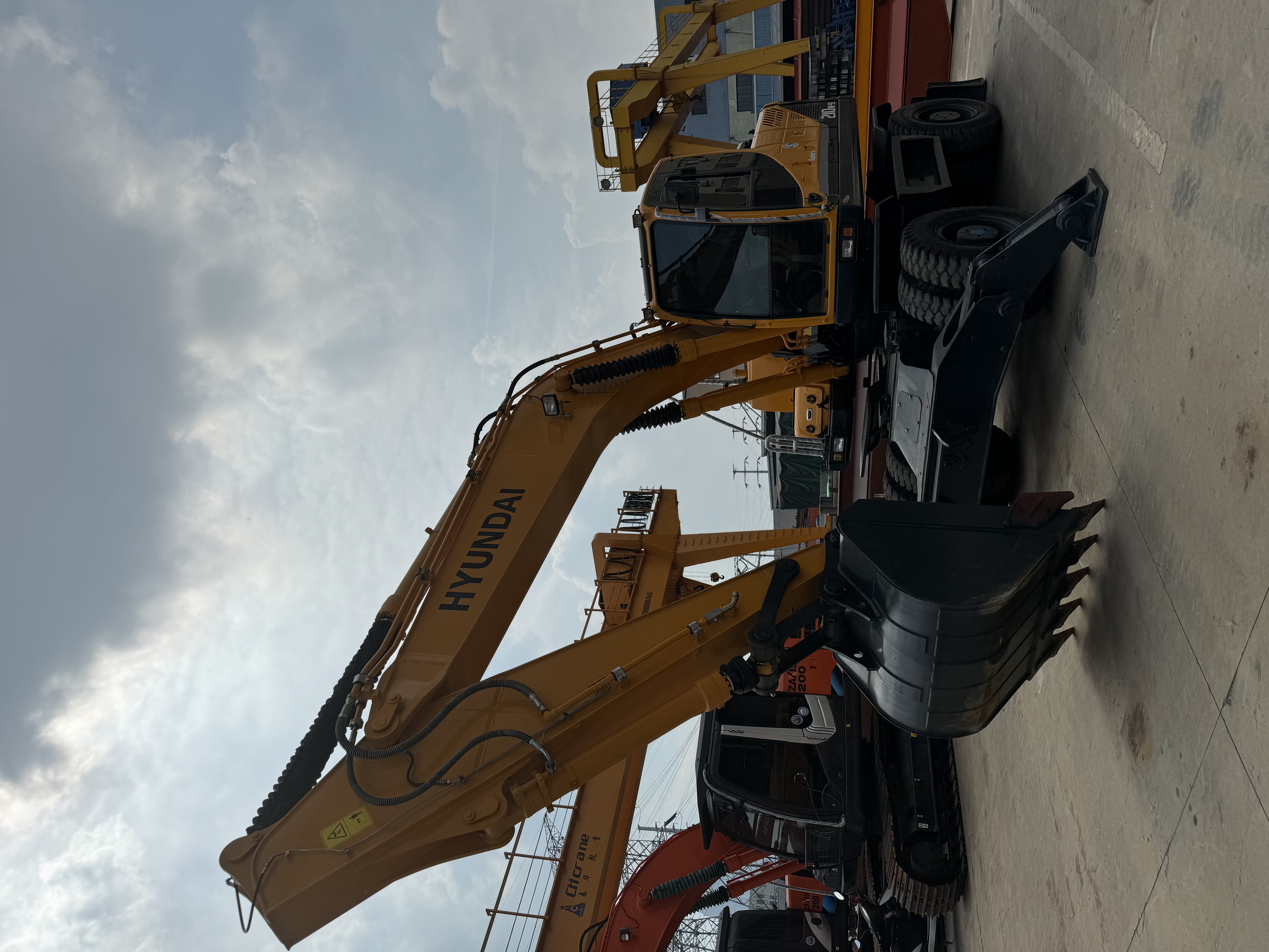 Hjulgravemaskine Hyundai 210W-9: billede 6