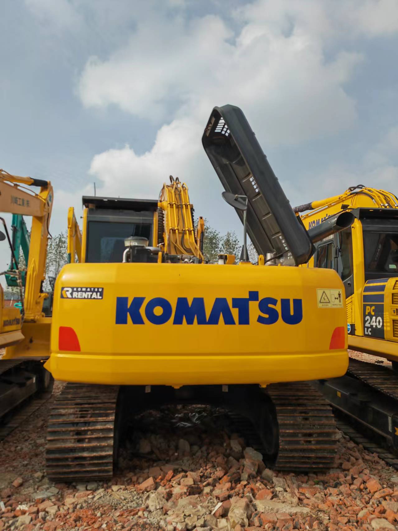 KOMATSU PC200 - Bæltegravemaskine: billede 5 KOMATSU PC200 - Bæltegravemaskine: billede 5