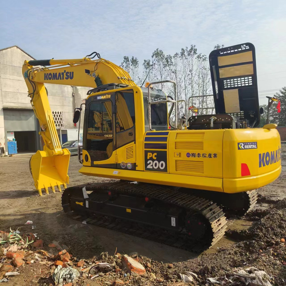 KOMATSU PC200 - Bæltegravemaskine: billede 1 KOMATSU PC200 - Bæltegravemaskine: billede 1