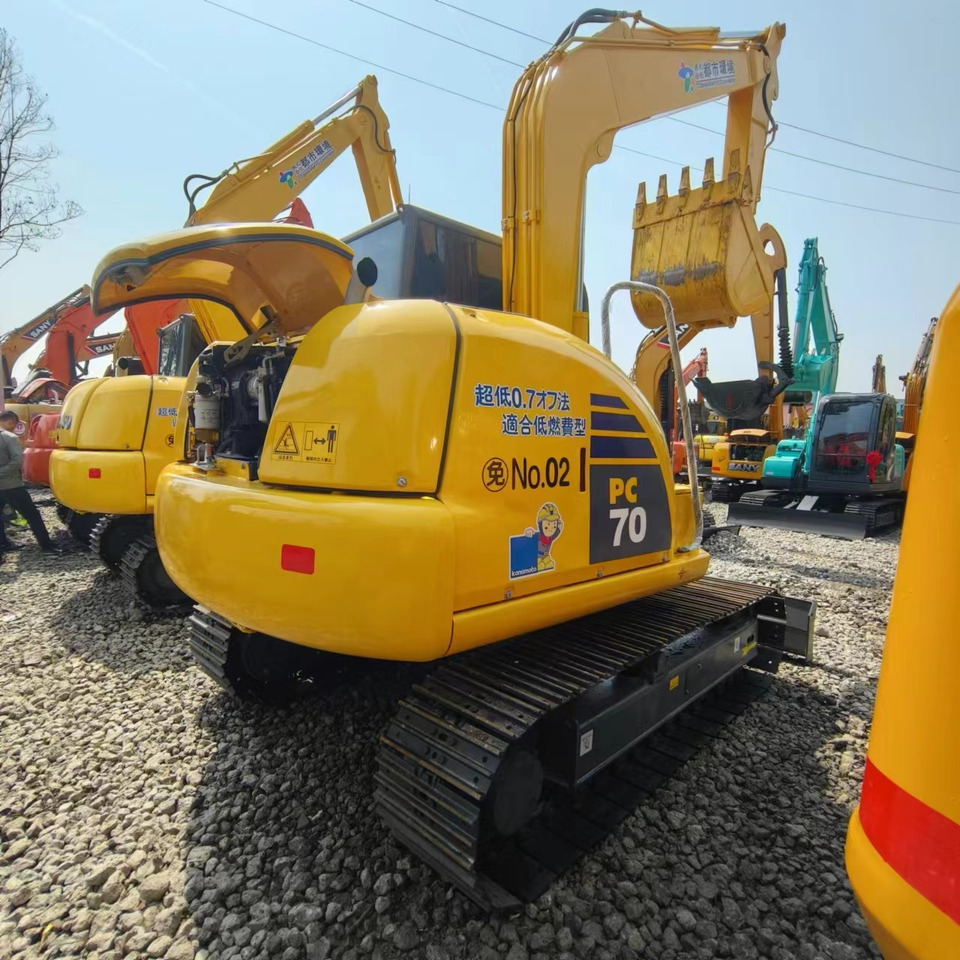 KOMATSU PC70-8 - Bæltegravemaskine: billede 3 KOMATSU PC70-8 - Bæltegravemaskine: billede 3