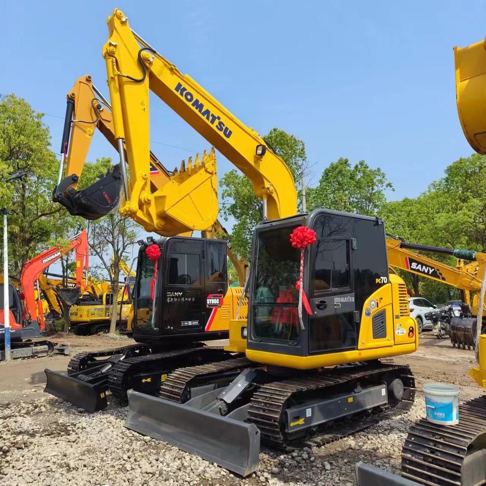 KOMATSU PC70-8 - Bæltegravemaskine: billede 2 KOMATSU PC70-8 - Bæltegravemaskine: billede 2