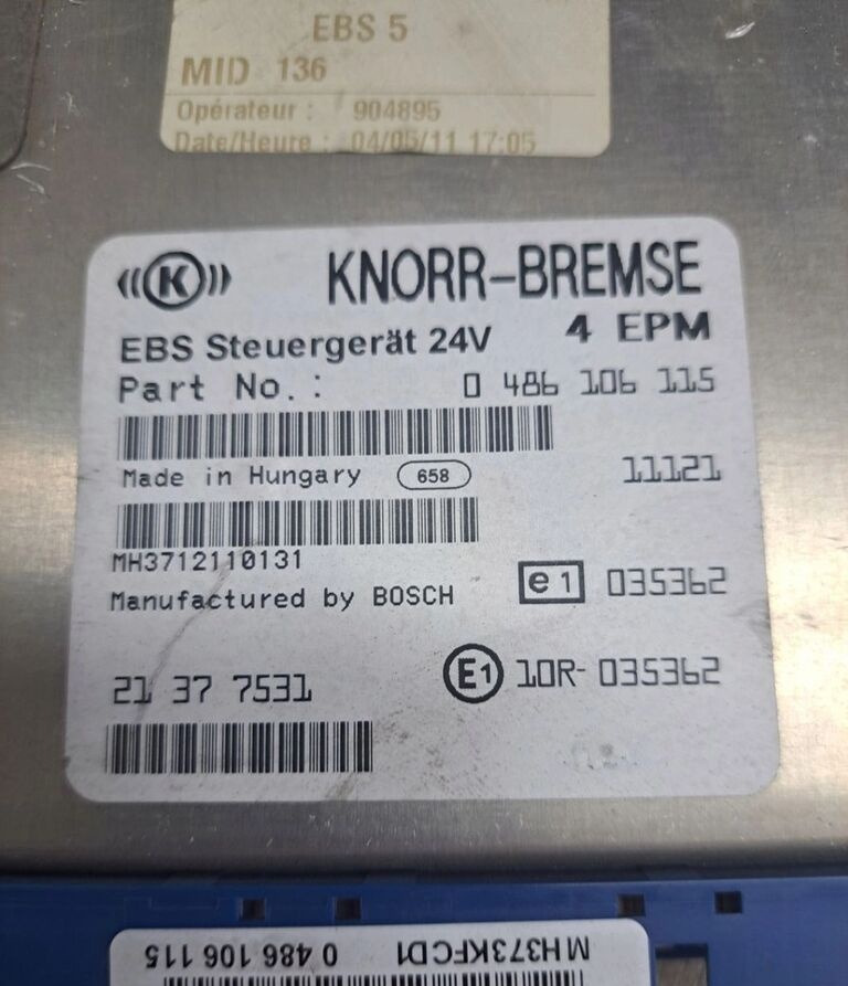 Renault MAGNUM Renault - Kontrol blok for Lastbil: billede 1 Renault MAGNUM Renault - Kontrol blok for Lastbil: billede 1