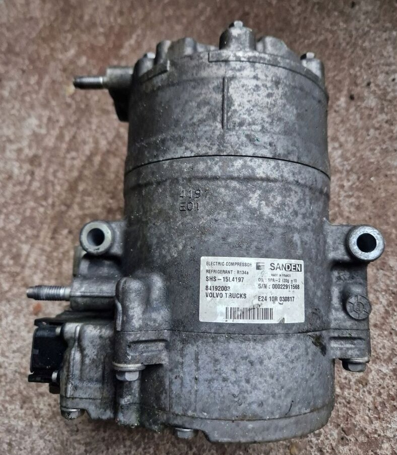 Sanden SPRĘŻARKA KOMPRESOR KLIMATYZACJI POSTOJOWEJ VOLVO FH 4 FM 4 84192003 - A/C kompressor for Lastbil: billede 2 Sanden SPRĘŻARKA KOMPRESOR KLIMATYZACJI POSTOJOWEJ VOLVO FH 4 FM 4 84192003 - A/C kompressor for Lastbil: billede 2