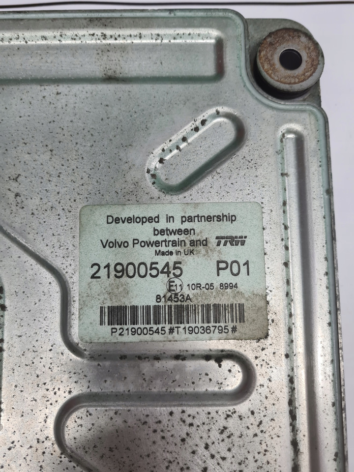 VOLVO KASETA KOMPUTER SILNIKA RENAULT GAMA T RANGE VOLVO FH 4 FM 4 21900545-P01 - Kontrol blok for Lastbil: billede 5 VOLVO KASETA KOMPUTER SILNIKA RENAULT GAMA T RANGE VOLVO FH 4 FM 4 21900545-P01 - Kontrol blok for Lastbil: billede 5