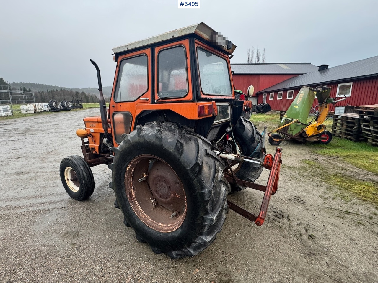 1975 Fiat 640 tractor with/twin wheels and triangle. WATCH THE VIDEO! - Traktor: billede 3 1975 Fiat 640 tractor with/twin wheels and triangle. WATCH THE VIDEO! - Traktor: billede 3