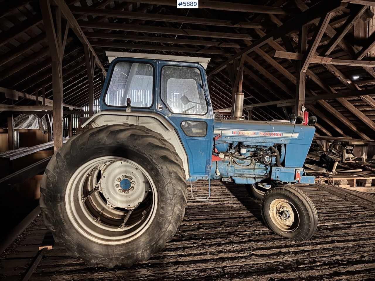 1975 Ford 5000 w/ Twin Wheels - Traktor: billede 5 1975 Ford 5000 w/ Twin Wheels - Traktor: billede 5