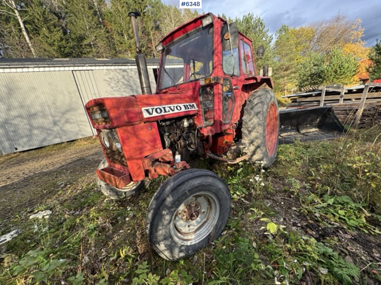 1976 Volvo BM 500 tractor. WATCH VIDEO! - Traktor: billede 2 1976 Volvo BM 500 tractor. WATCH VIDEO! - Traktor: billede 2