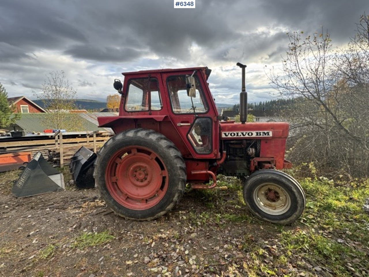 1976 Volvo BM 500 tractor. WATCH VIDEO! - Traktor: billede 4 1976 Volvo BM 500 tractor. WATCH VIDEO! - Traktor: billede 4