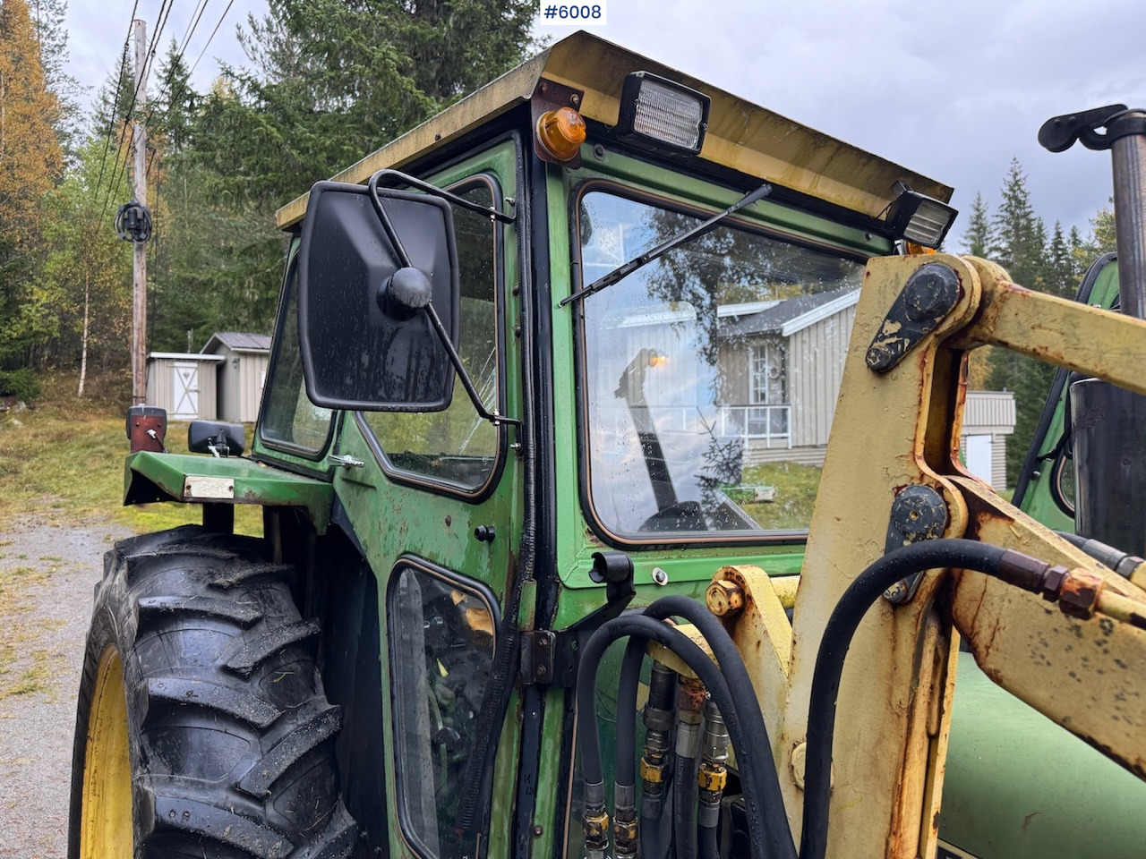 1977 John Deere 2030 w/ front loader, bucket and chains. - Traktor: billede 5 1977 John Deere 2030 w/ front loader, bucket and chains. - Traktor: billede 5