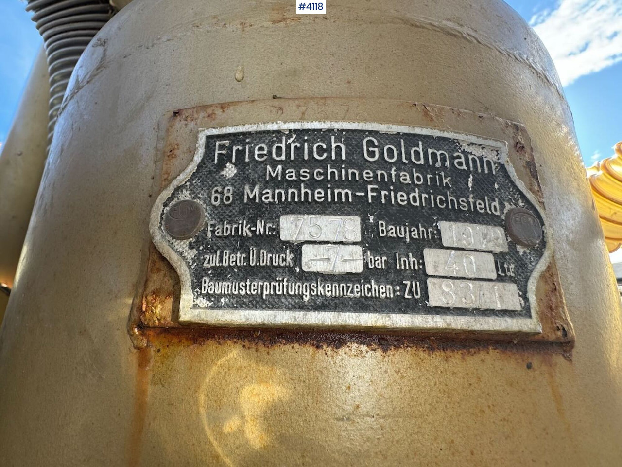 Leje en 1979 Friedrich Goldmann sandblaster 1979 Friedrich Goldmann sandblaster: billede 12 Leje en 1979 Friedrich Goldmann sandblaster 1979 Friedrich Goldmann sandblaster: billede 12