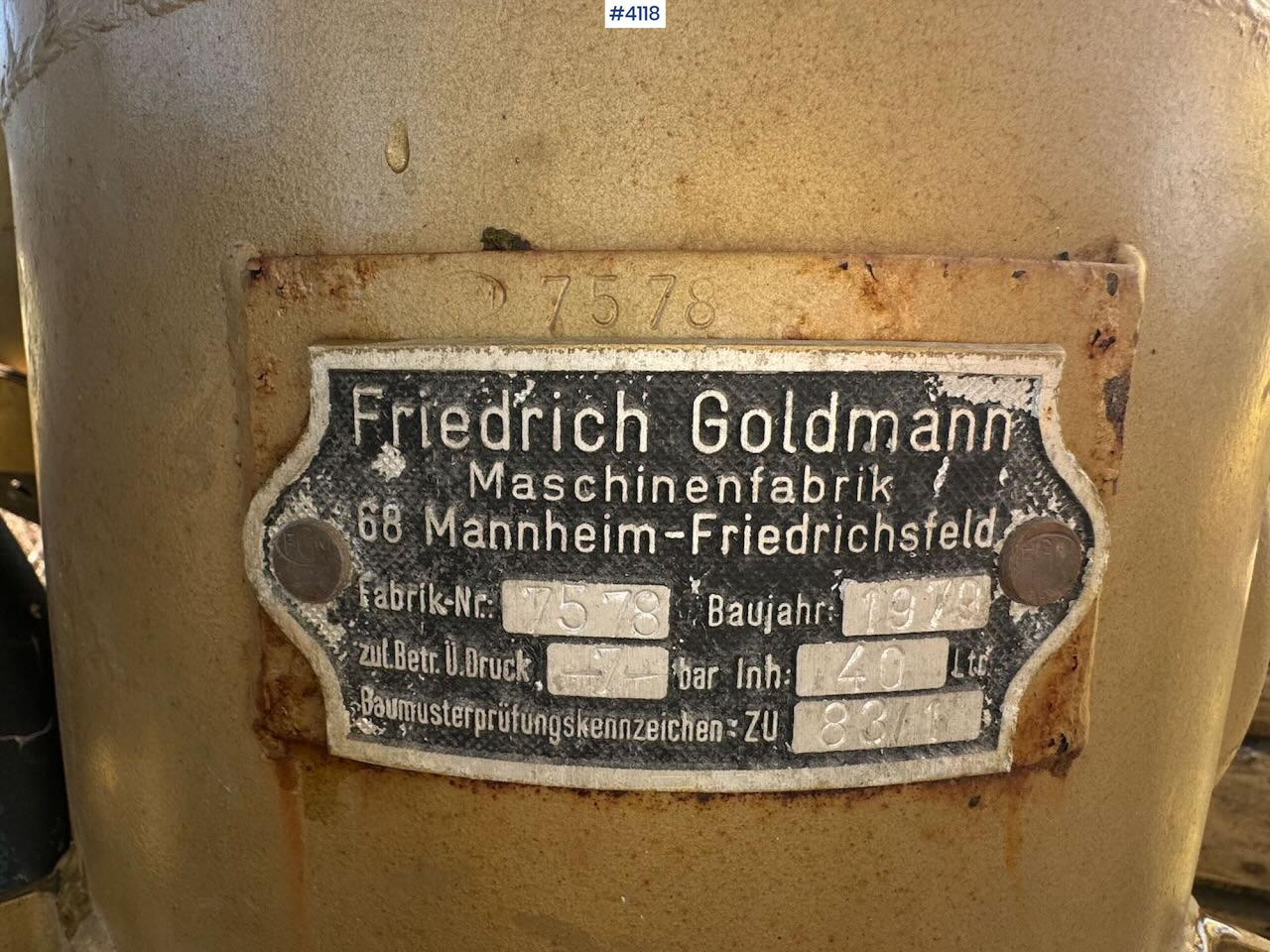 Leje en 1979 Friedrich Goldmann sandblaster 1979 Friedrich Goldmann sandblaster: billede 11 Leje en 1979 Friedrich Goldmann sandblaster 1979 Friedrich Goldmann sandblaster: billede 11