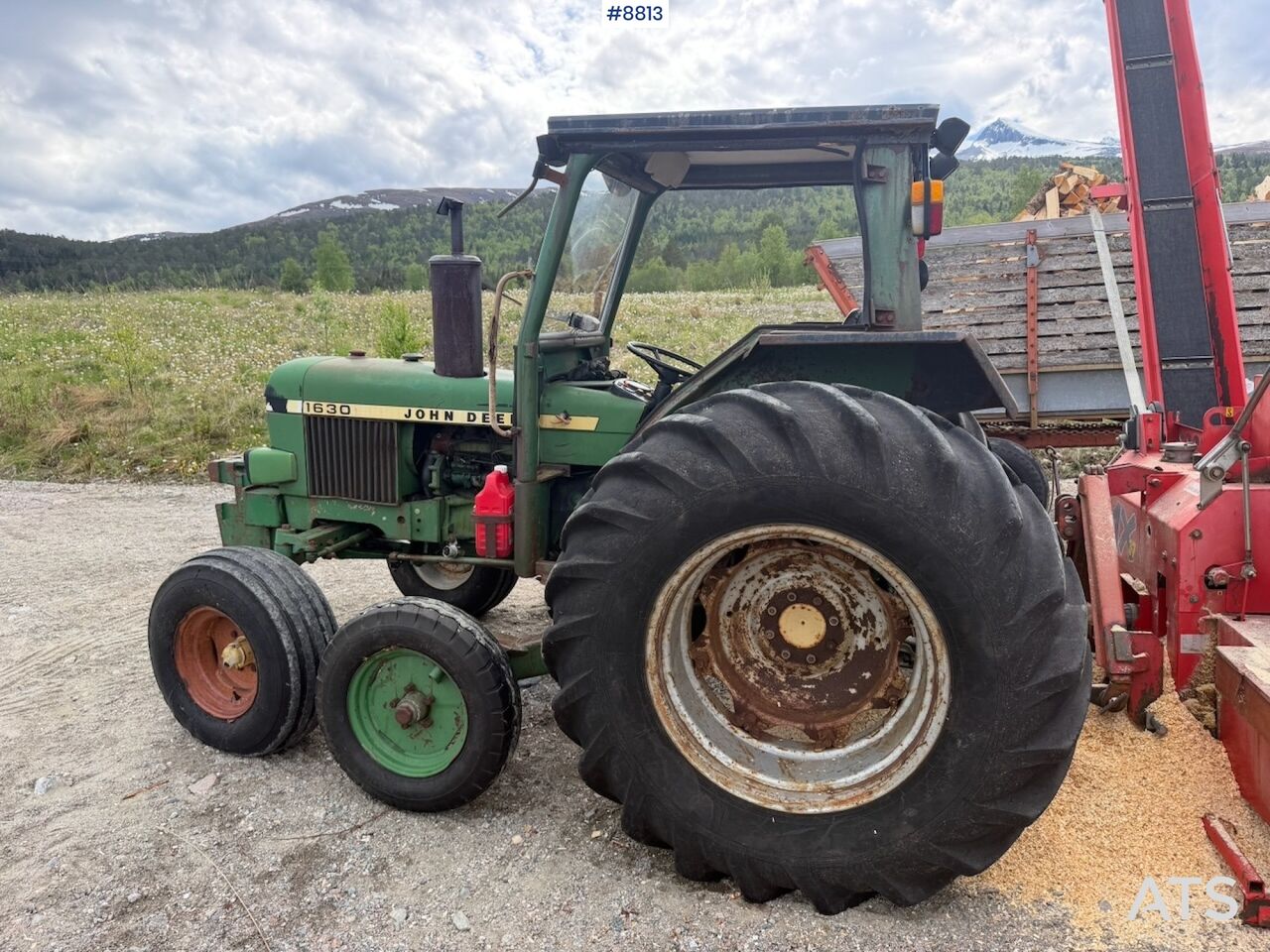 1979 John Deere 1630 with Half-tracks - Traktor: billede 1 1979 John Deere 1630 with Half-tracks - Traktor: billede 1