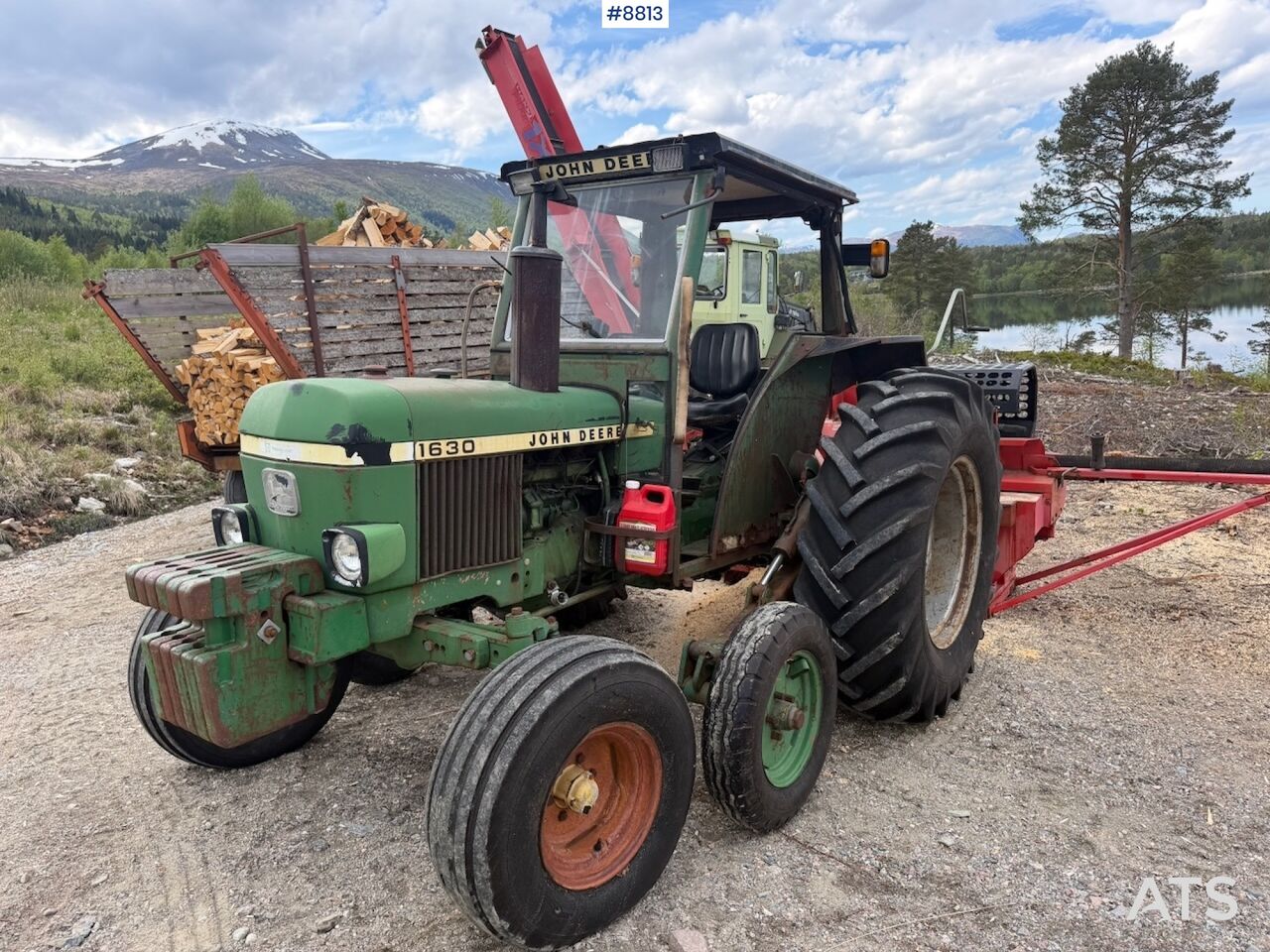 1979 John Deere 1630 with Half-tracks - Traktor: billede 2 1979 John Deere 1630 with Half-tracks - Traktor: billede 2