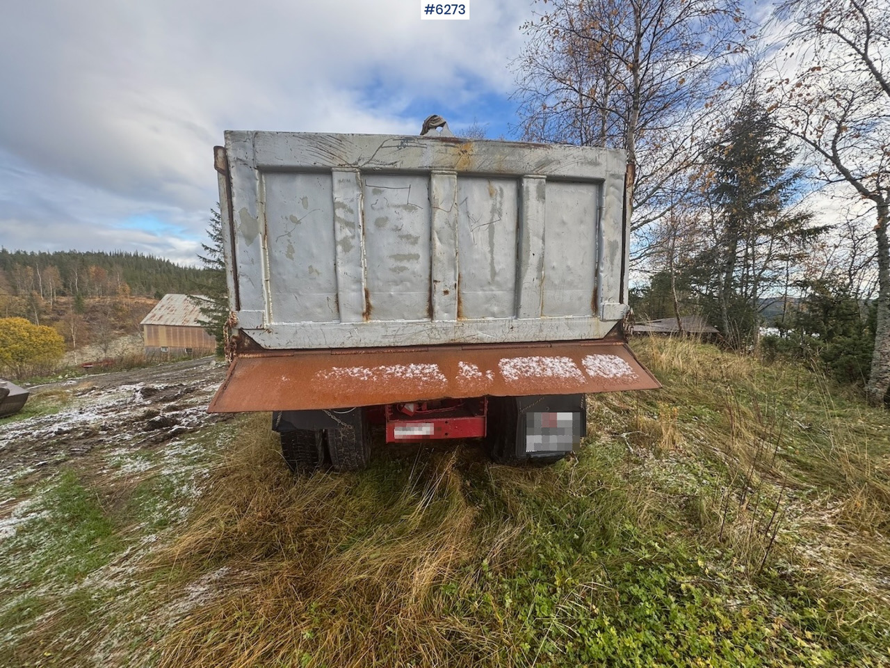 1982 Scania 112H tipper truck - Tipvogn lastbil: billede 4 1982 Scania 112H tipper truck - Tipvogn lastbil: billede 4