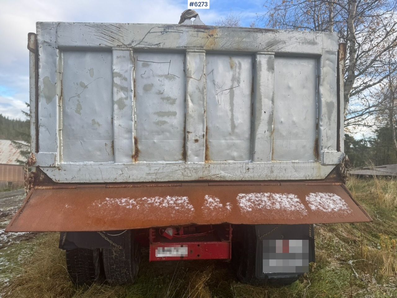 1982 Scania 112H tipper truck - Tipvogn lastbil: billede 5 1982 Scania 112H tipper truck - Tipvogn lastbil: billede 5