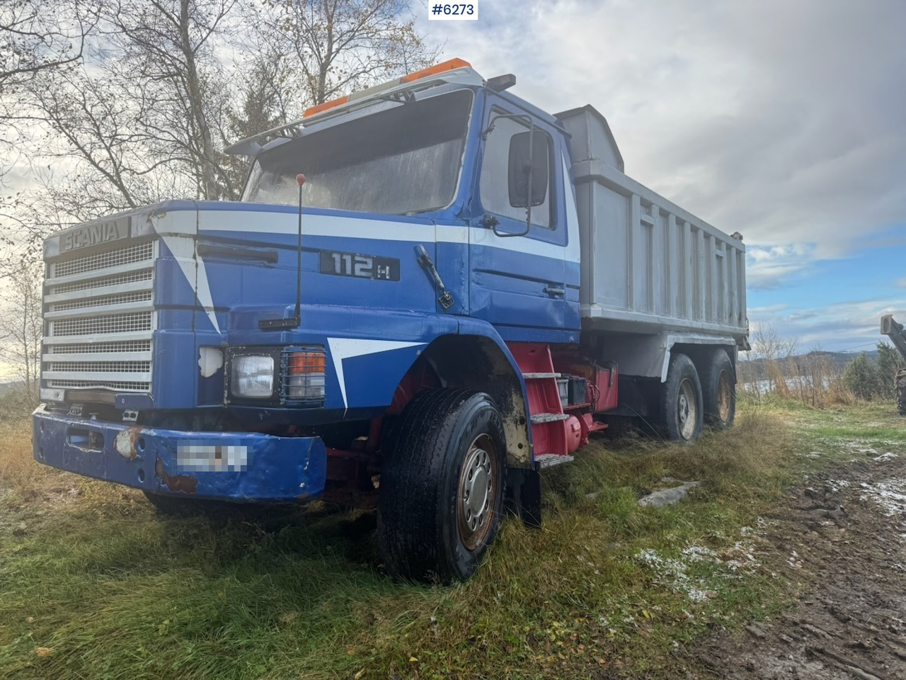 1982 Scania 112H tipper truck - Tipvogn lastbil: billede 1 1982 Scania 112H tipper truck - Tipvogn lastbil: billede 1