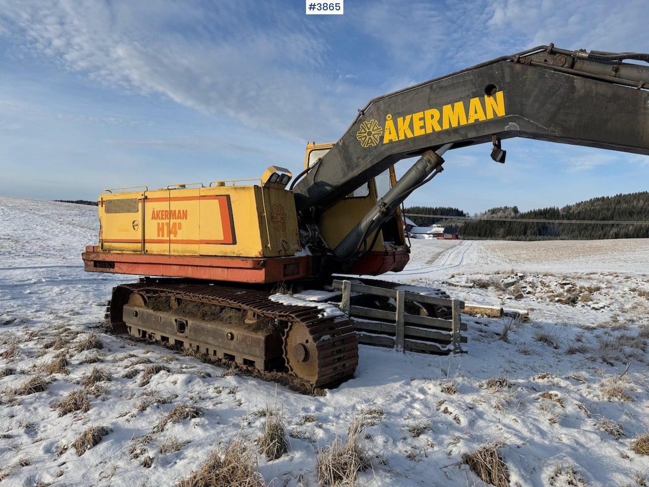 1988 Åkerman H14B w/ bucket - Bæltegravemaskine: billede 1 1988 Åkerman H14B w/ bucket - Bæltegravemaskine: billede 1