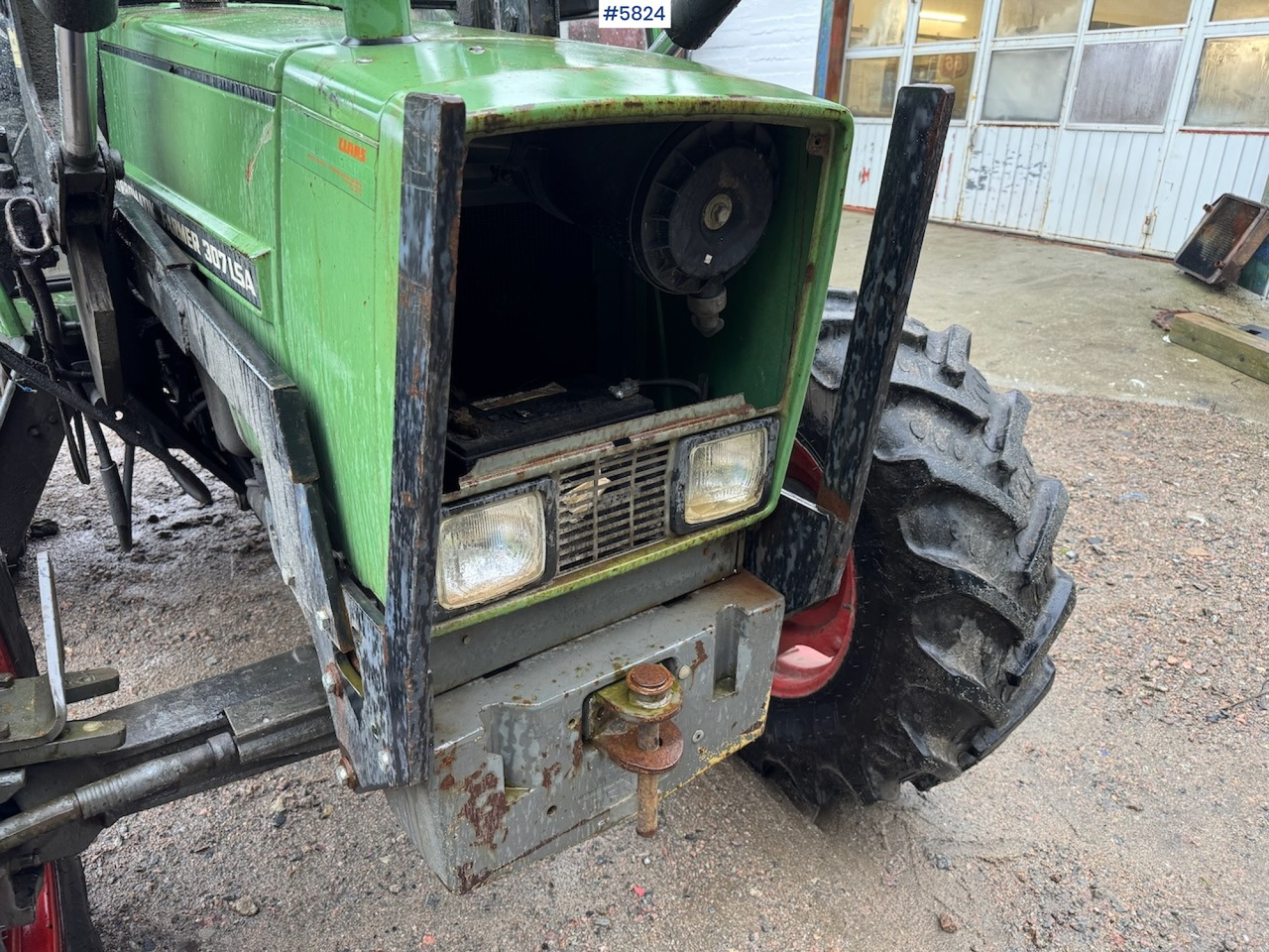 1991 Fendt Farmer 307 LSA w/ front loader. - Traktor: billede 5 1991 Fendt Farmer 307 LSA w/ front loader. - Traktor: billede 5