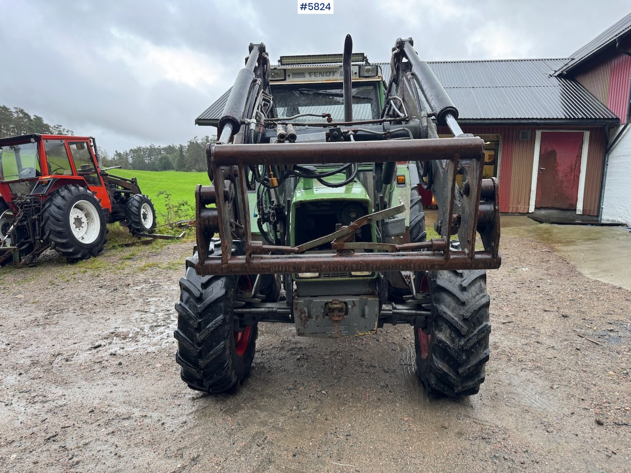 1991 Fendt Farmer 307 LSA w/ front loader. - Traktor: billede 3 1991 Fendt Farmer 307 LSA w/ front loader. - Traktor: billede 3