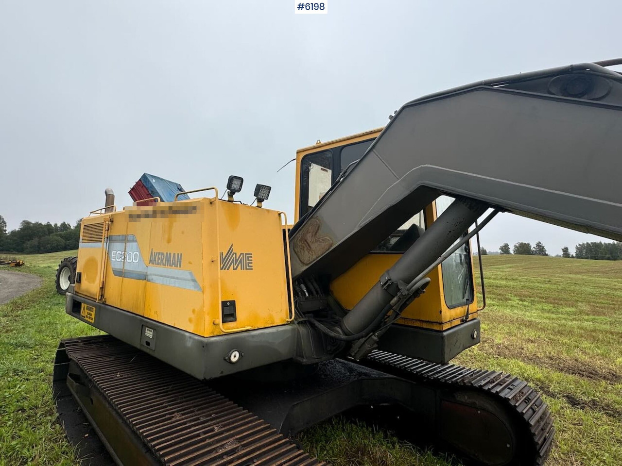 Bæltegravemaskine 1993 Åkerman EC200 Tracked excavator w/ 2 buckets. New belts and sprocket.: billede 12