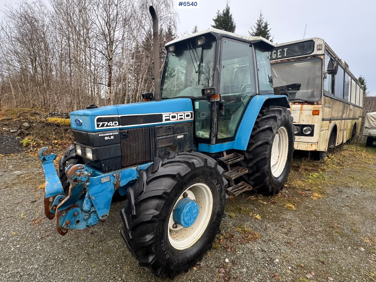 1993 Ford 7740 SLE m/ front hydraulics - Traktor: billede 1 1993 Ford 7740 SLE m/ front hydraulics - Traktor: billede 1