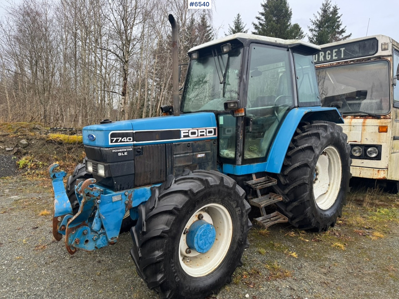 1993 Ford 7740 SLE m/ front hydraulics - Traktor: billede 2 1993 Ford 7740 SLE m/ front hydraulics - Traktor: billede 2