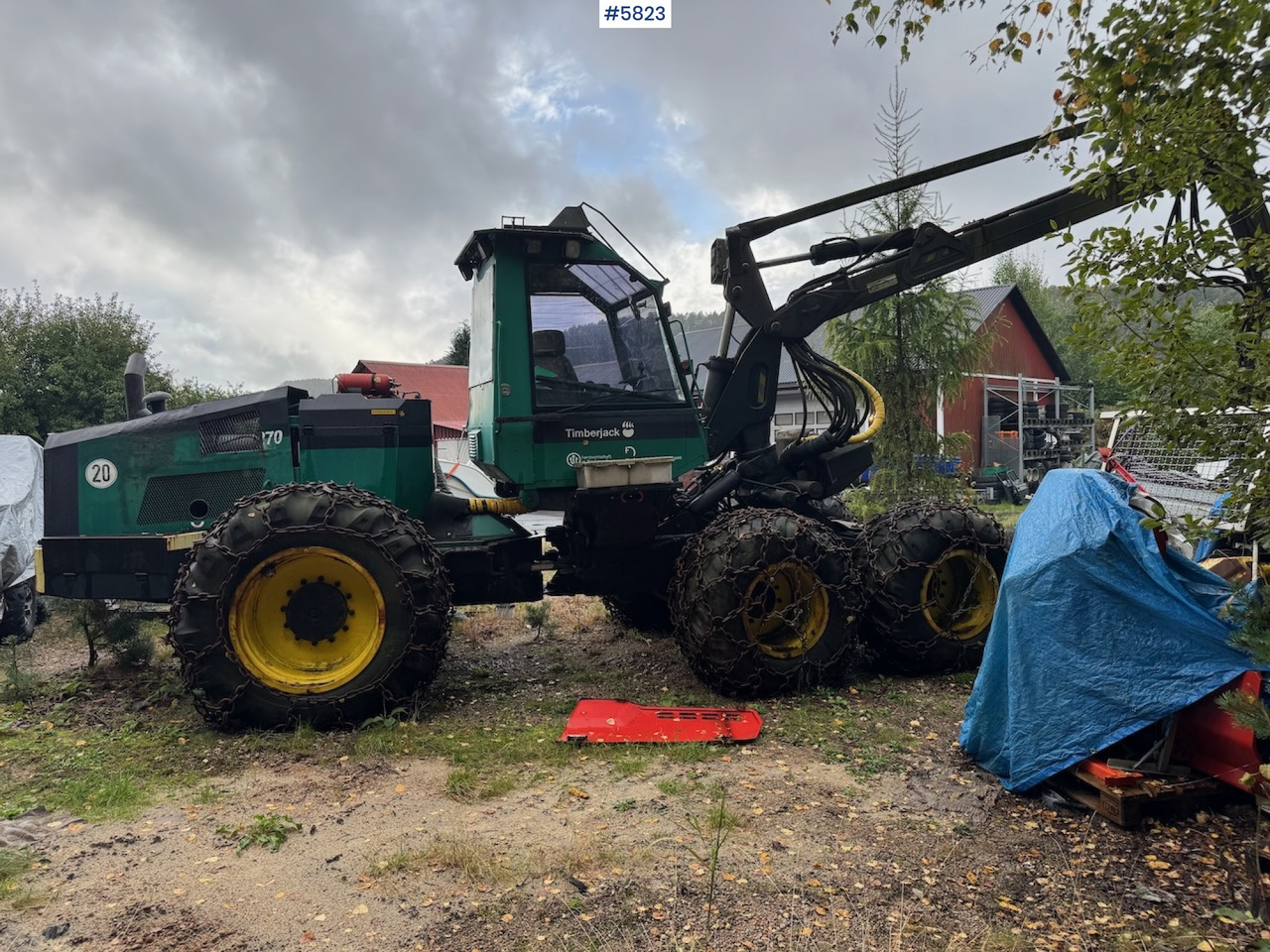 1994 Timberjack 1270 - Skovmaskine: billede 1 1994 Timberjack 1270 - Skovmaskine: billede 1