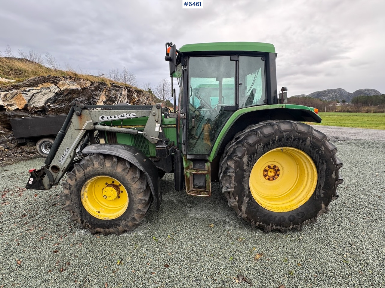 1995 John Deere 6400 w/ Quicke 960 loader. WATCH THE VIDEO! - Traktor: billede 2 1995 John Deere 6400 w/ Quicke 960 loader. WATCH THE VIDEO! - Traktor: billede 2