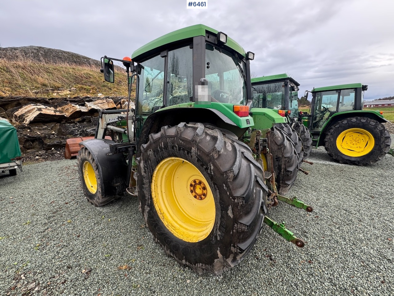 1995 John Deere 6400 w/ Quicke 960 loader. WATCH THE VIDEO! - Traktor: billede 3 1995 John Deere 6400 w/ Quicke 960 loader. WATCH THE VIDEO! - Traktor: billede 3