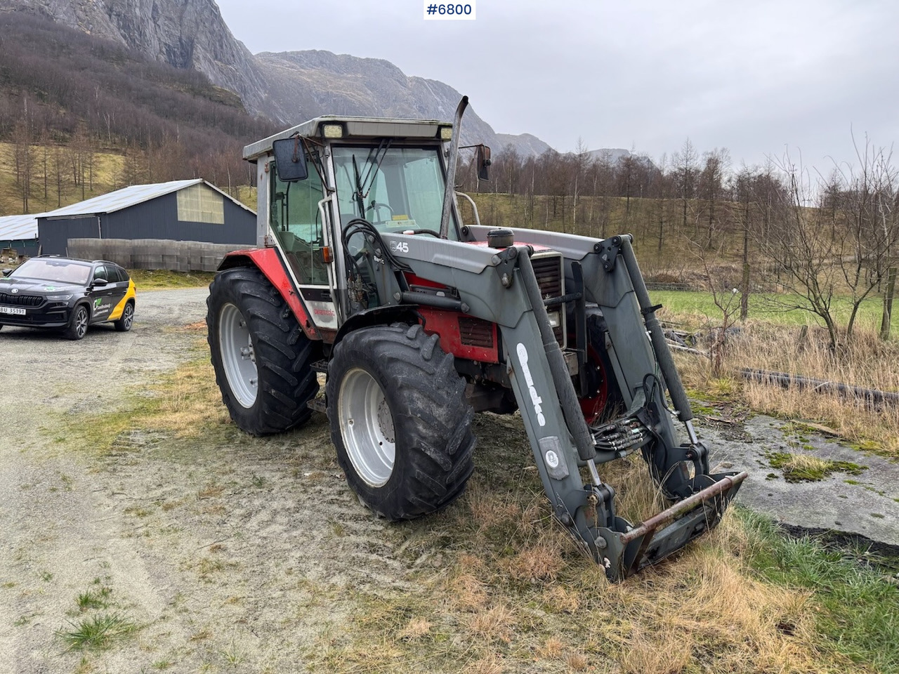 1995 Massey Ferguson 3075 w/ front loader. - Traktor: billede 5 1995 Massey Ferguson 3075 w/ front loader. - Traktor: billede 5