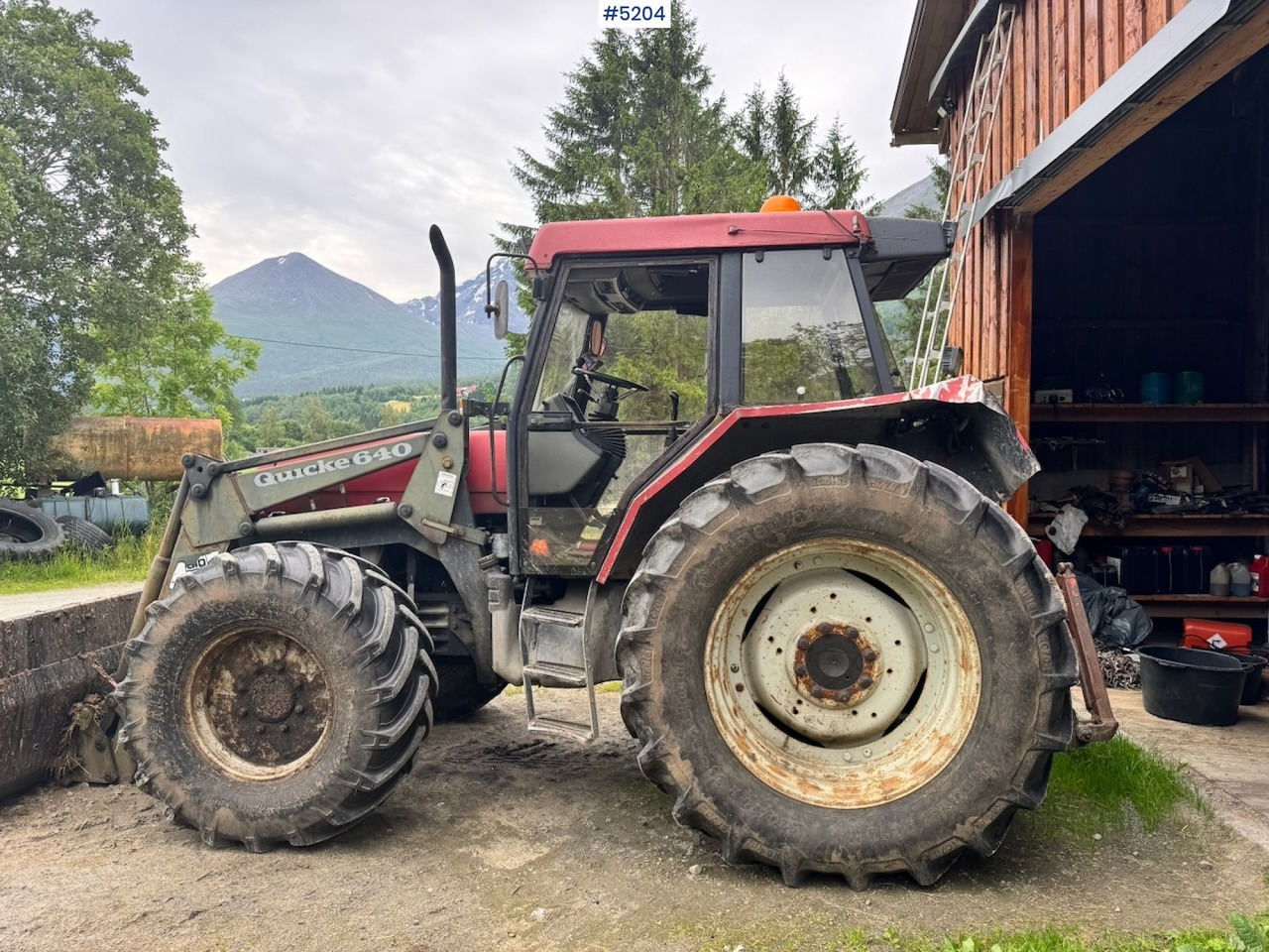1996 Case International 5120 Maxxum - Traktor: billede 2 1996 Case International 5120 Maxxum - Traktor: billede 2