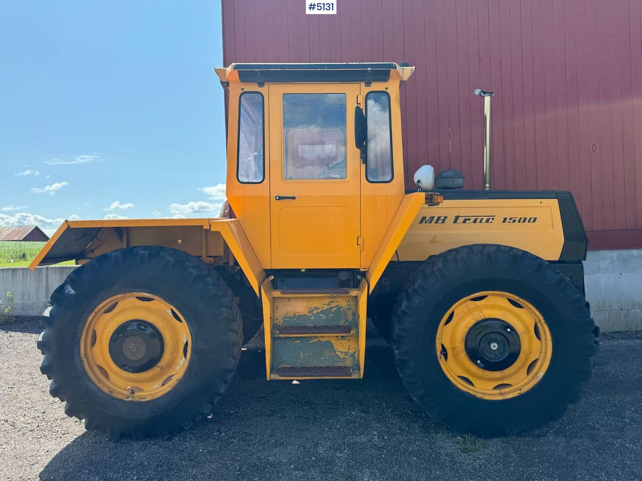 1996 Mercedes MB-trac 1500 - Traktor: billede 2 1996 Mercedes MB-trac 1500 - Traktor: billede 2