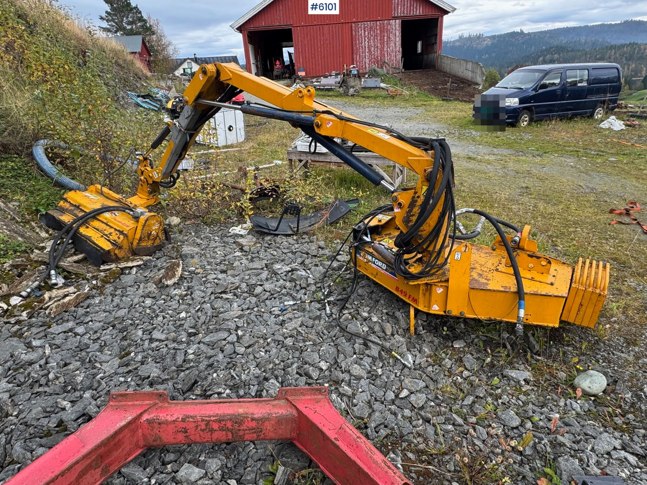 1997 Bomford Turner B49 FM - Maskine til jordbearbejdning: billede 3 1997 Bomford Turner B49 FM - Maskine til jordbearbejdning: billede 3