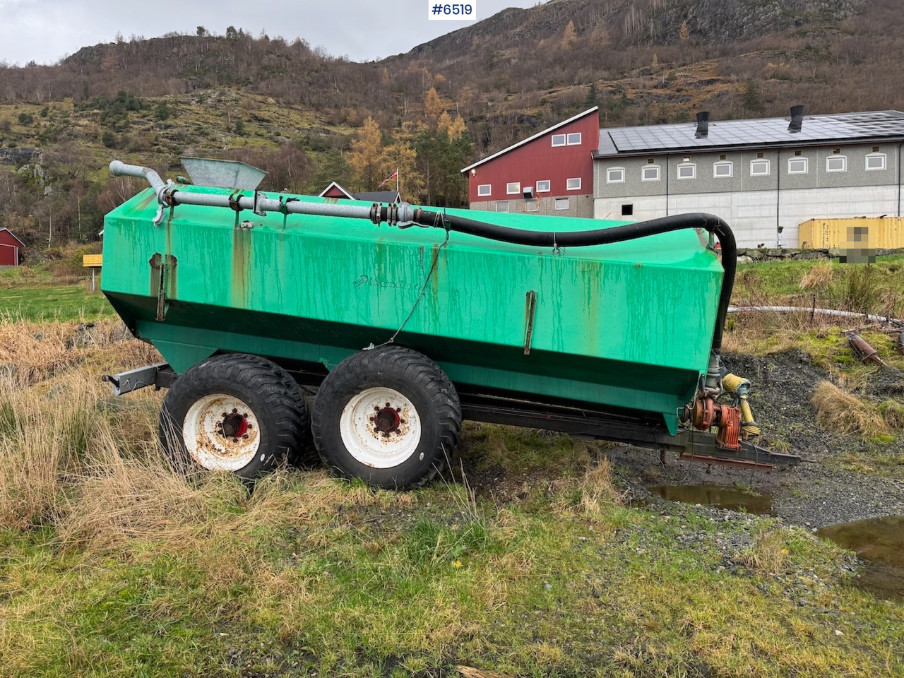 1997 Moi Guffen 15,000 liters w/ cannon. - Gyllevogn: billede 5 1997 Moi Guffen 15,000 liters w/ cannon. - Gyllevogn: billede 5