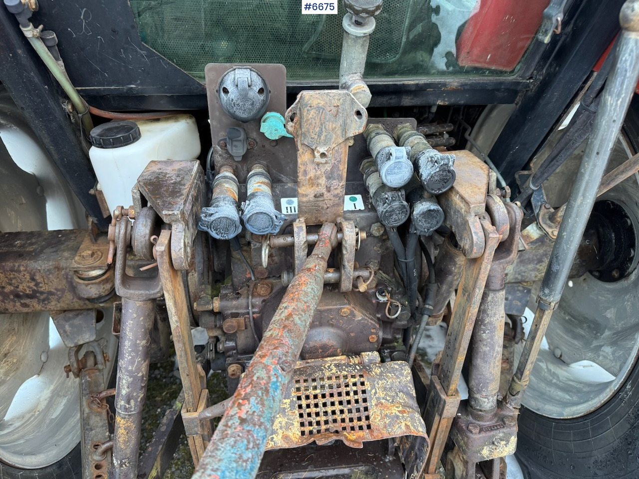 Traktor 1997 New Holland L 85 w/ front loader.: billede 14