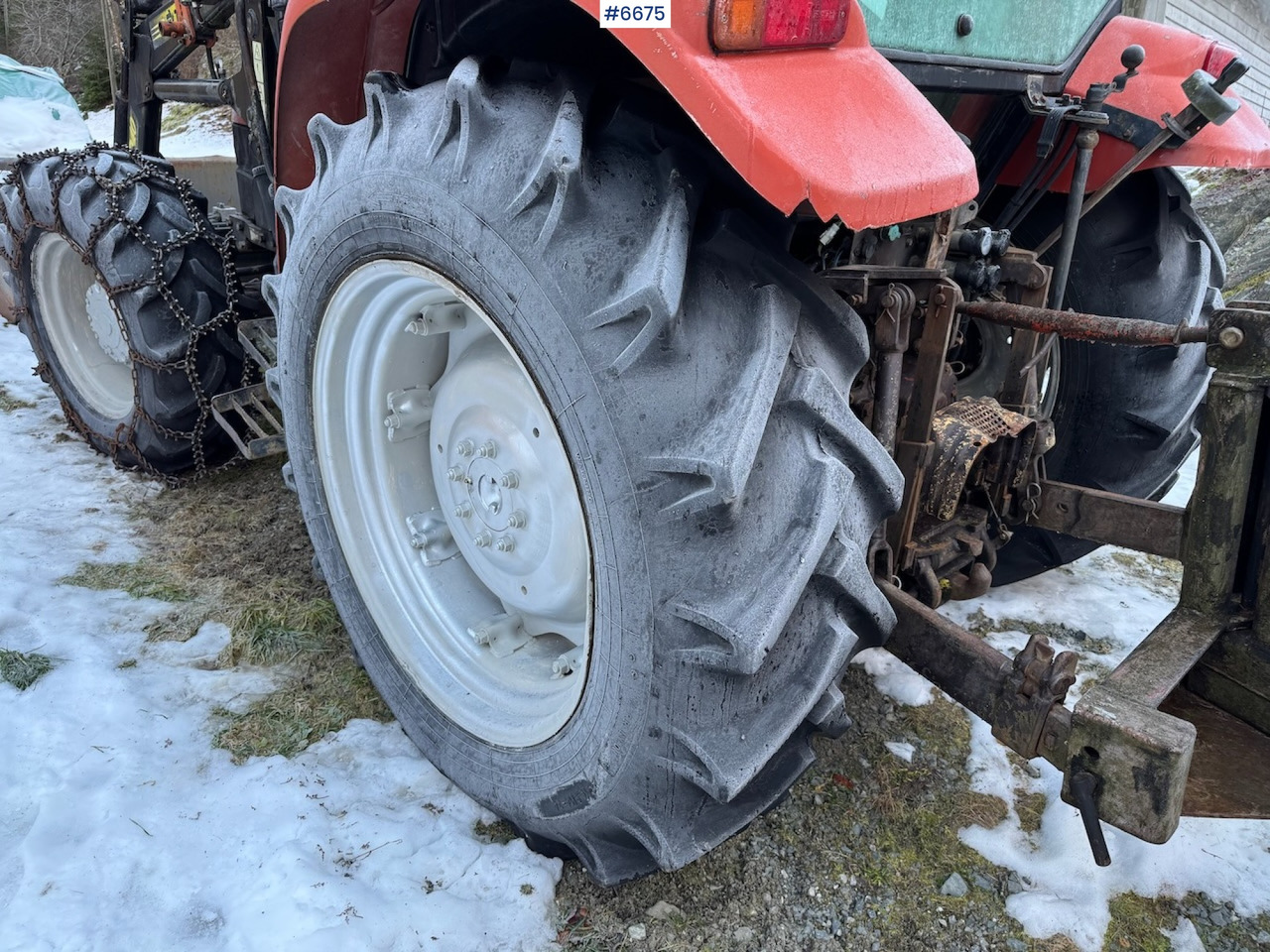 Traktor 1997 New Holland L 85 w/ front loader.: billede 13