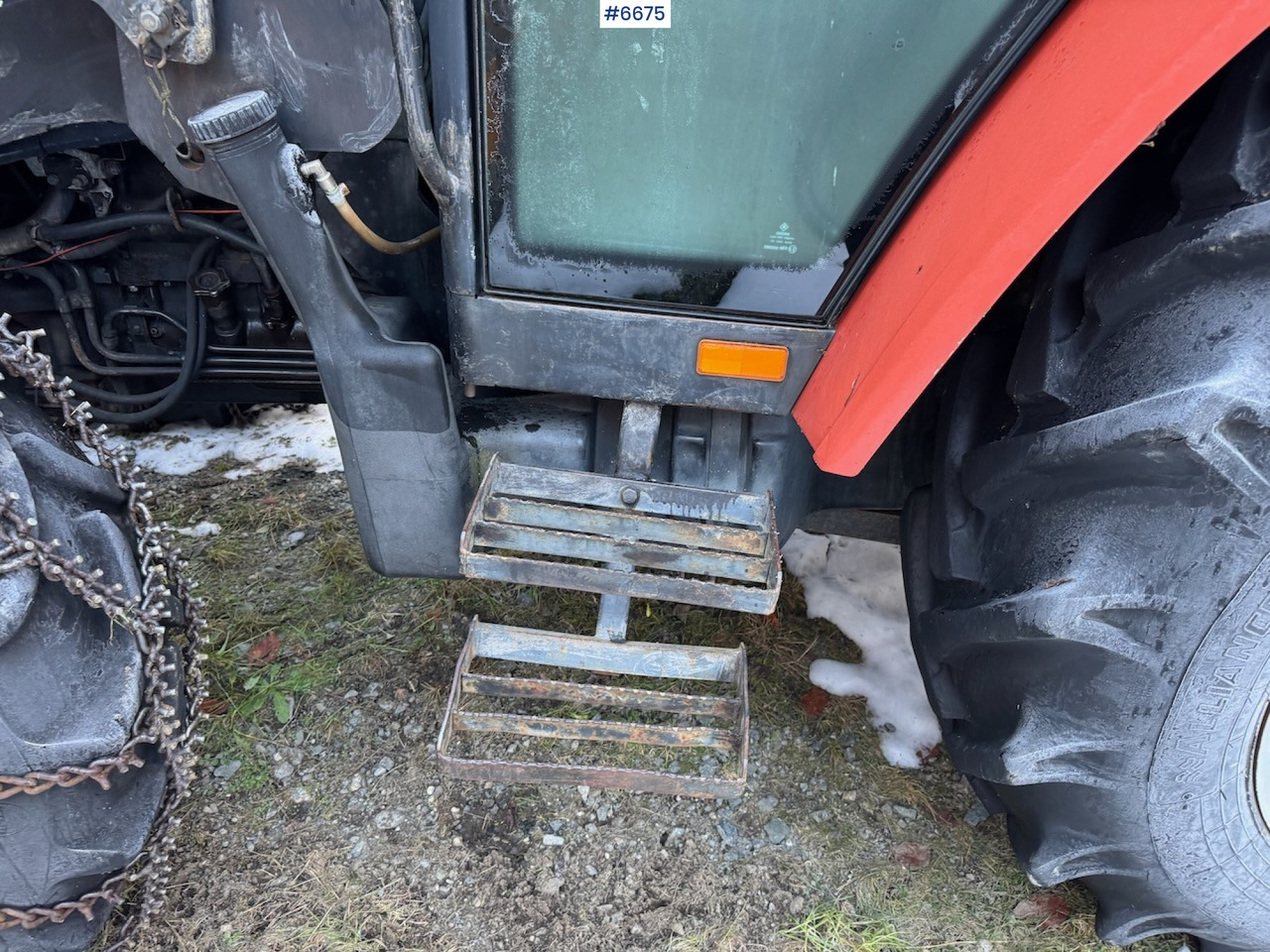 Traktor 1997 New Holland L 85 w/ front loader.: billede 15