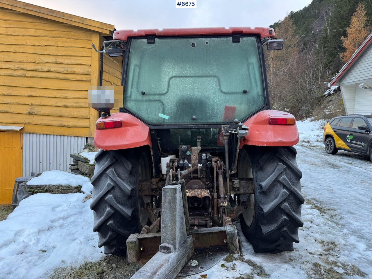 Traktor 1997 New Holland L 85 w/ front loader.: billede 10