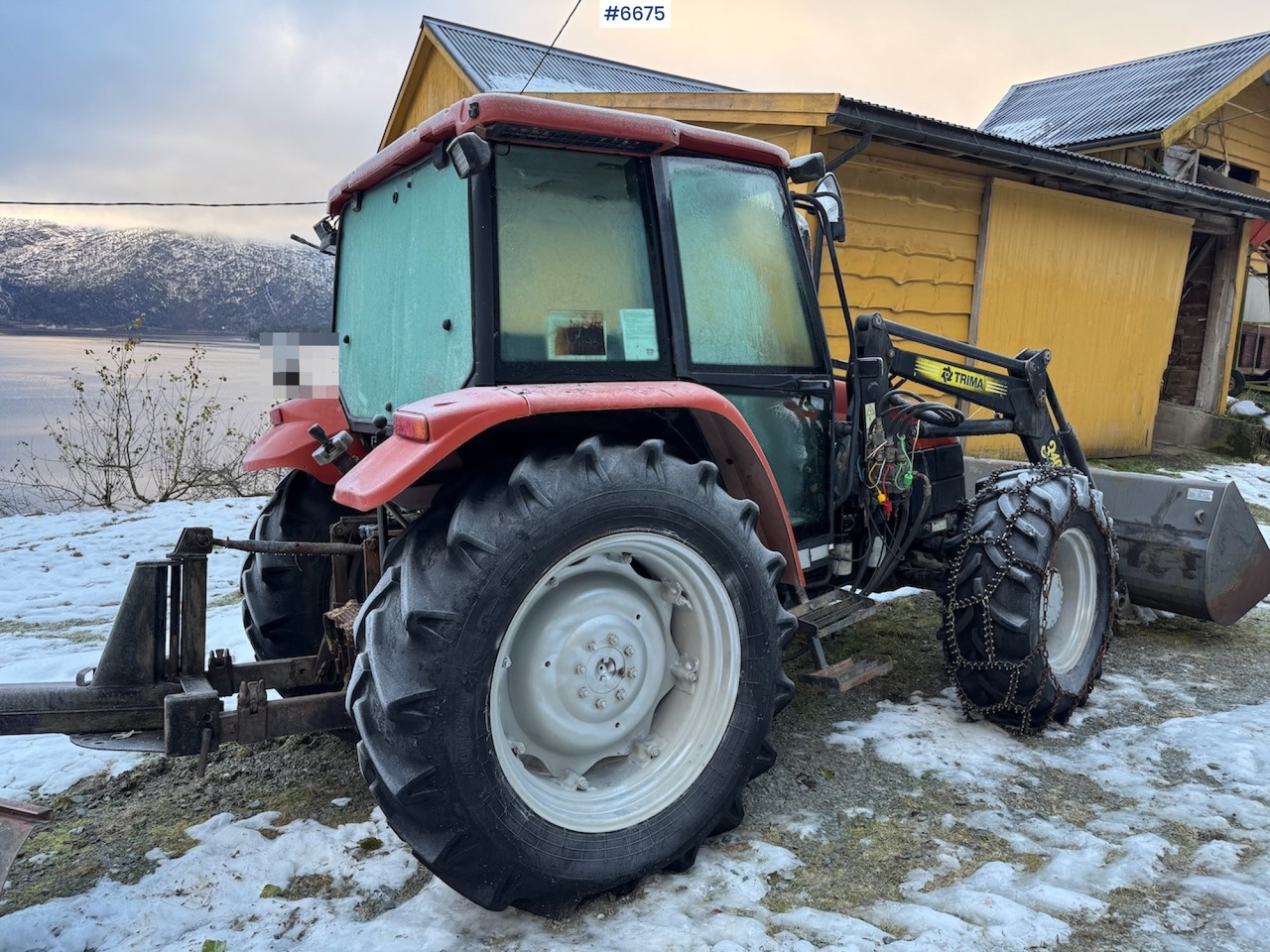 Traktor 1997 New Holland L 85 w/ front loader.: billede 9