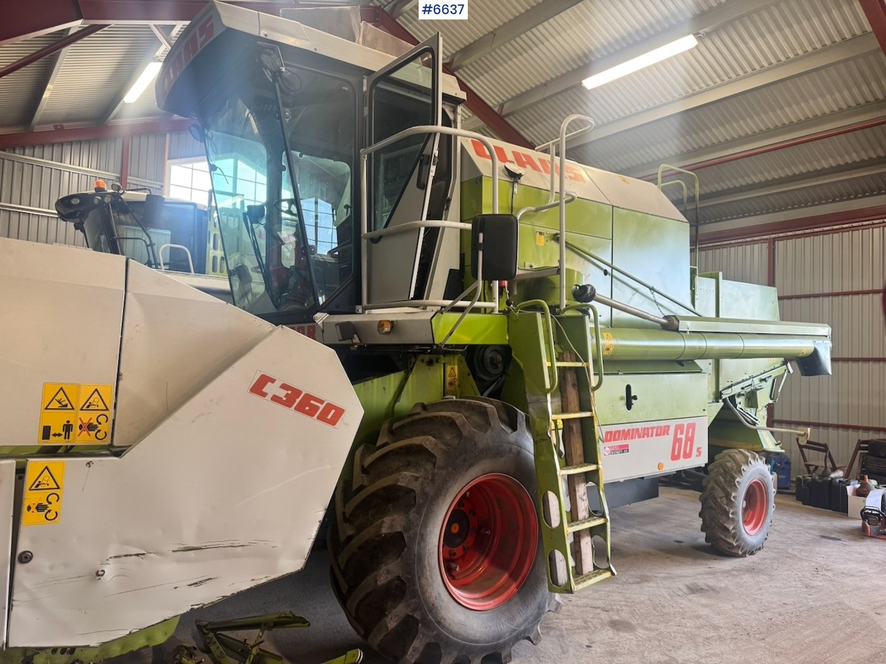 1999 Claas Dominator 68 S combine harvester with twin wheels. Well-maintained / Recently upgraded! - Mejetærsker: billede 3 1999 Claas Dominator 68 S combine harvester with twin wheels. Well-maintained / Recently upgraded! - Mejetærsker: billede 3